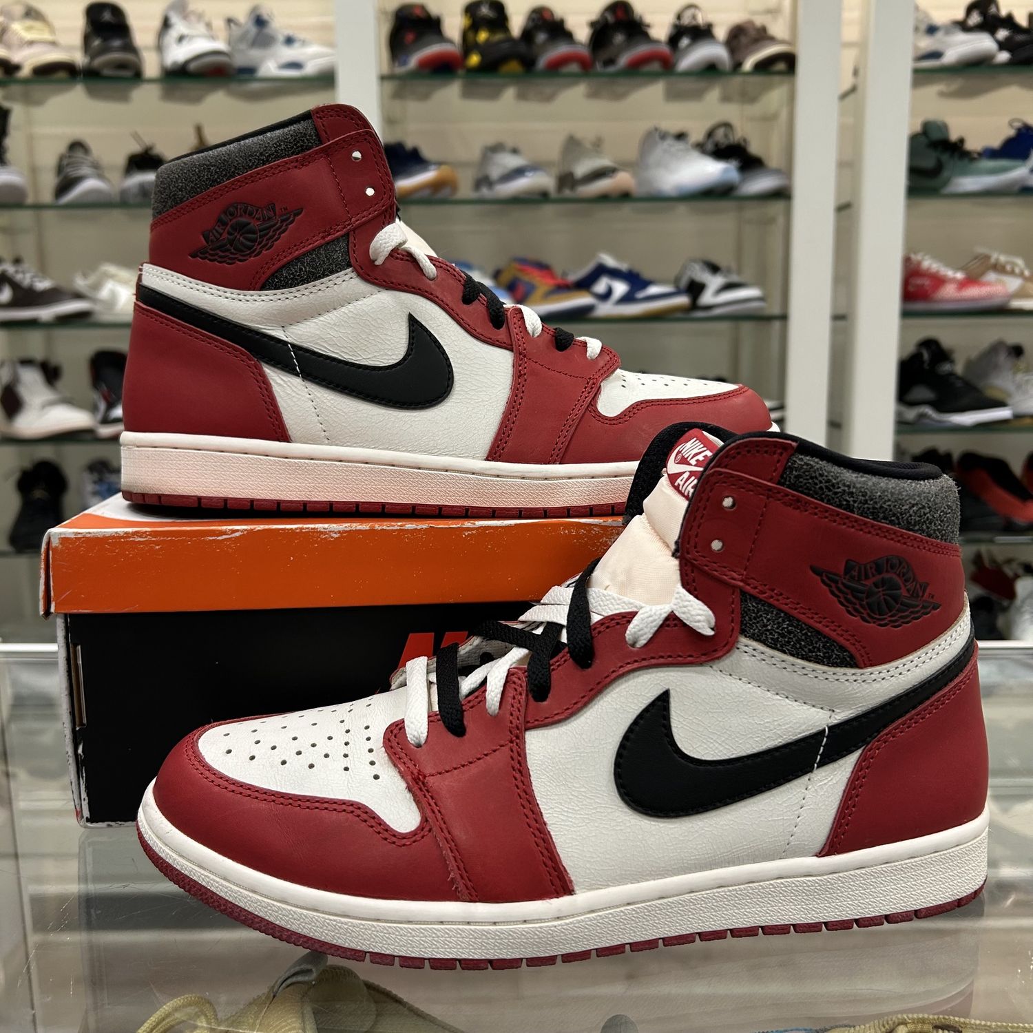Jordan 1 Retro High Og Chicago Lost And Found • Pre-Owned, Product Condition: Pre-Owned, Shoe Size: US M 10