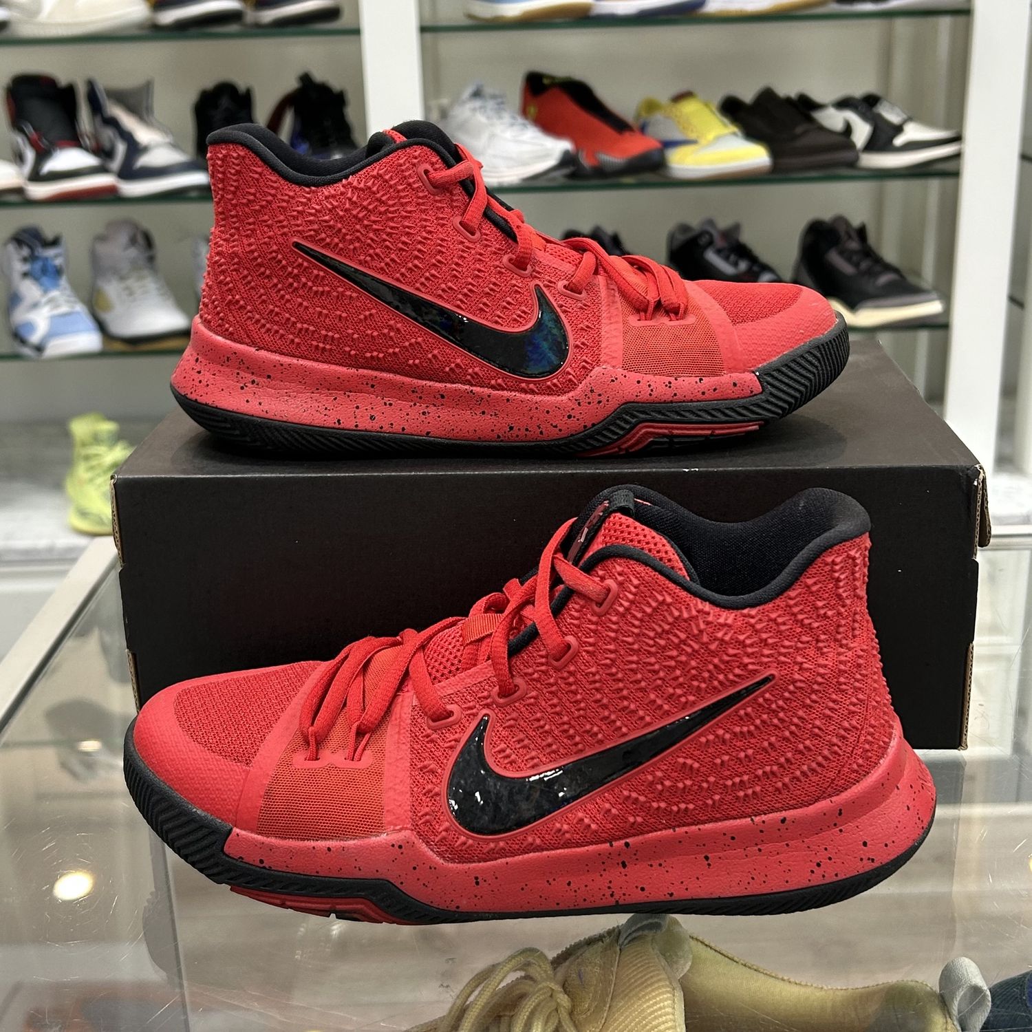Nike Kyrie 3 Candy Apple Red (GS), Product Condition: Brand New, Shoe Size: US 6Y