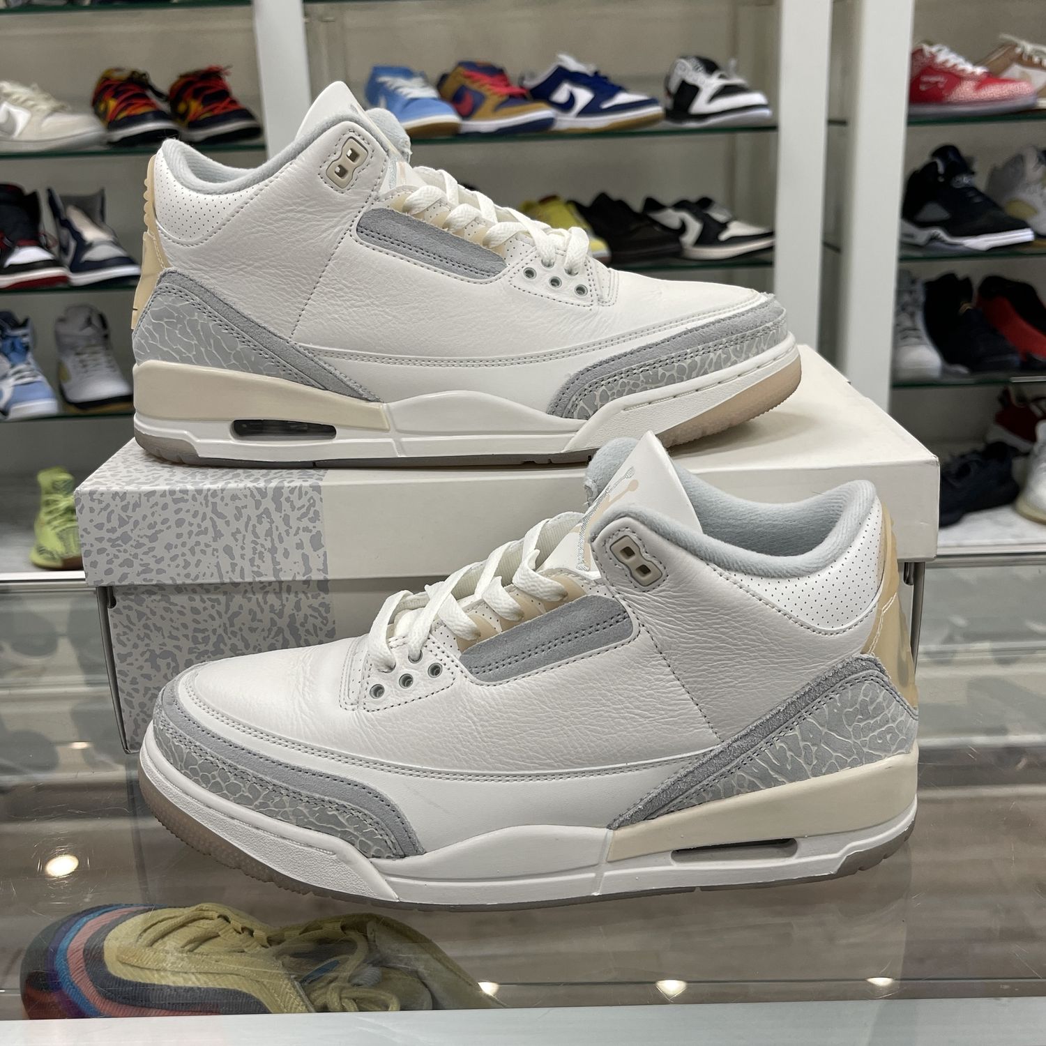 Jordan 3 Retro Craft Ivory - Pre-Owned, Product Condition: Pre-Owned, Shoe Size: US M 10.5