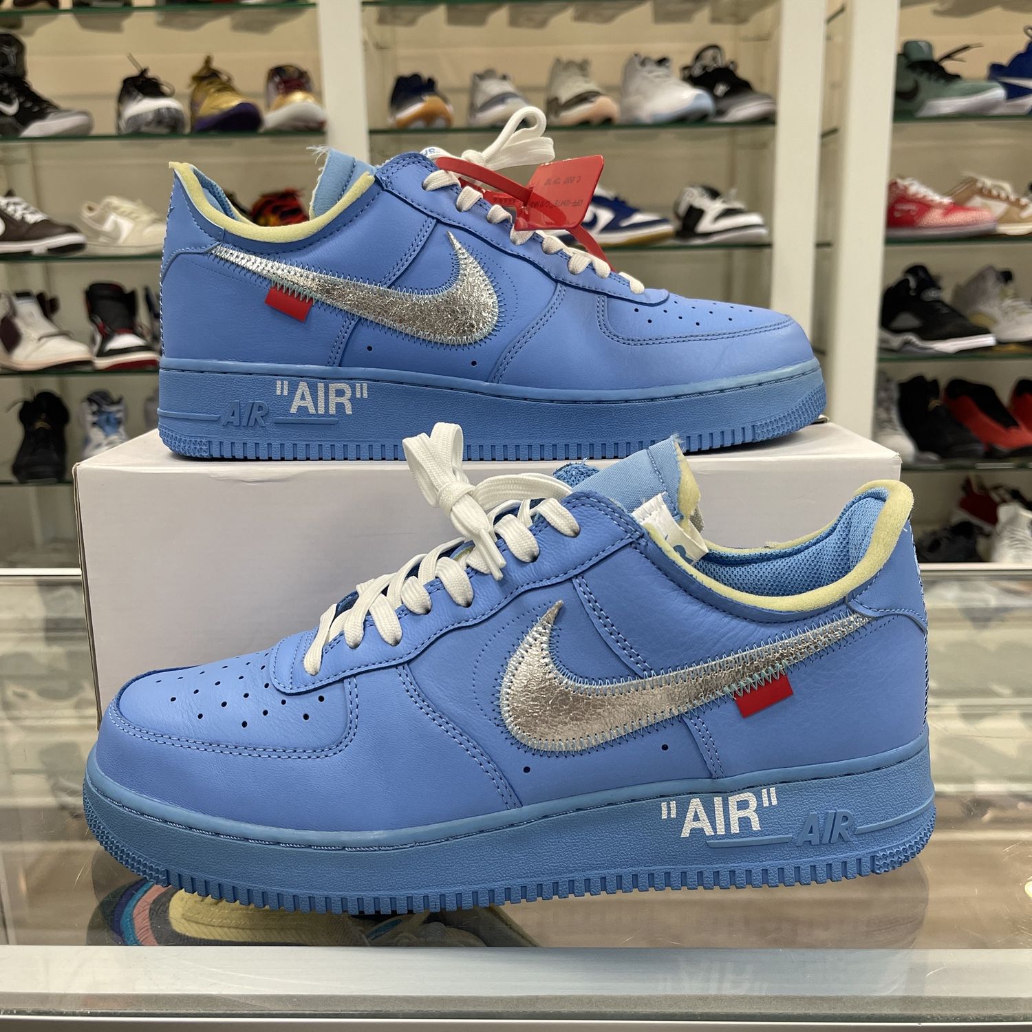 Nike Air Force 1 Low Off-White MCA University Blue - Pre-Owned, Shoe Size: US M 11