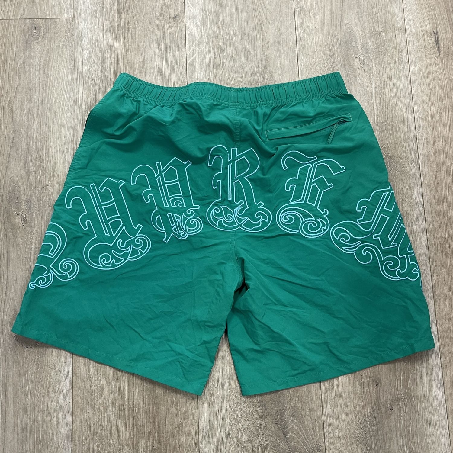 SS23 Supreme Old English Nylon Short Green - Pre-Owned