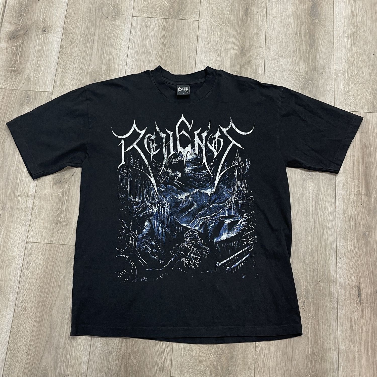 Revenge Disciple Tee Black - Pre-Owned, Clothing Size: L, Product Condition: Pre-Owned
