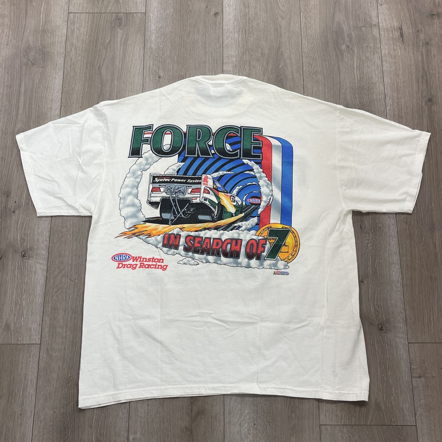 Vintage Six Time NHRA Winston Champ - Pre-Owned, Clothing Size: XL, Product Condition: Pre-Owned