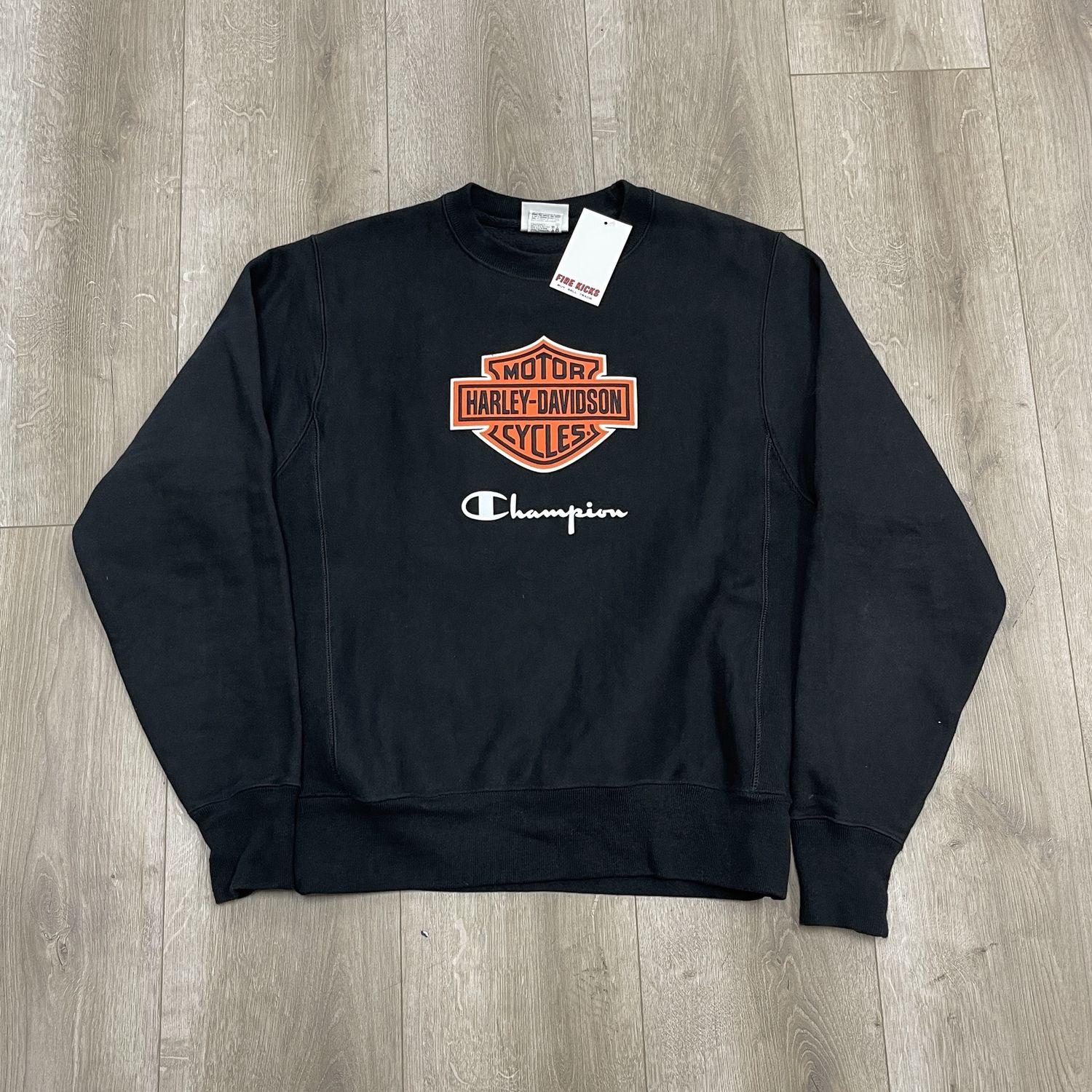 Harley Davidson Champion Fanatic Crew Neck Sweatshirt - Pre-Owned, Clothing Size: S, Product Condition: Pre-Owned