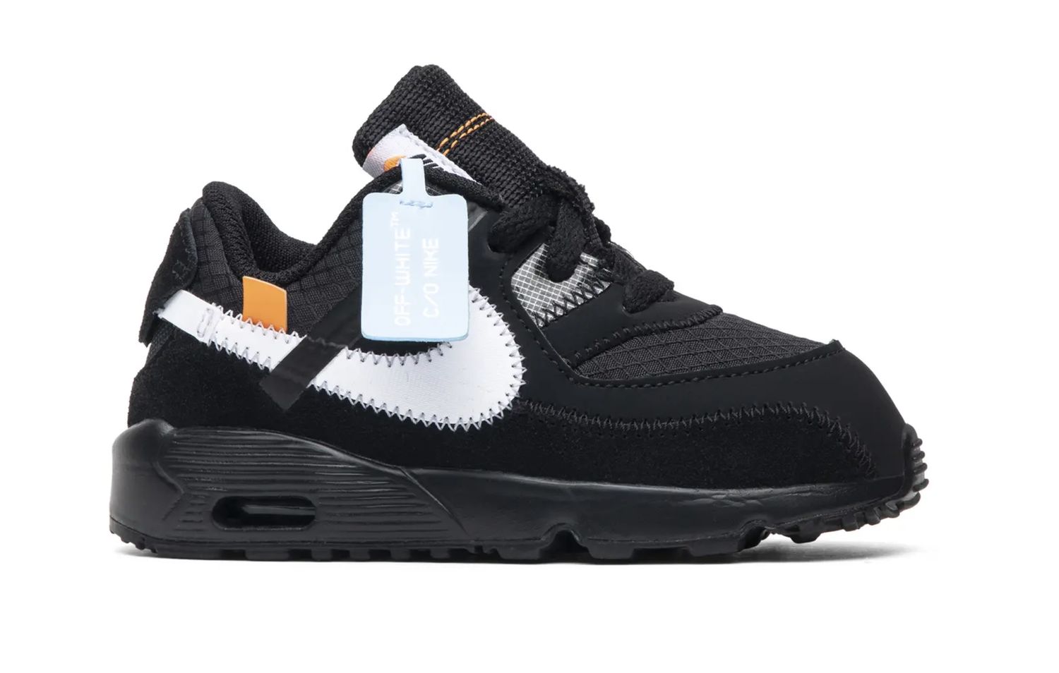 Off-White x Nike Air Max 90 TD &#39;Black&#39; - New