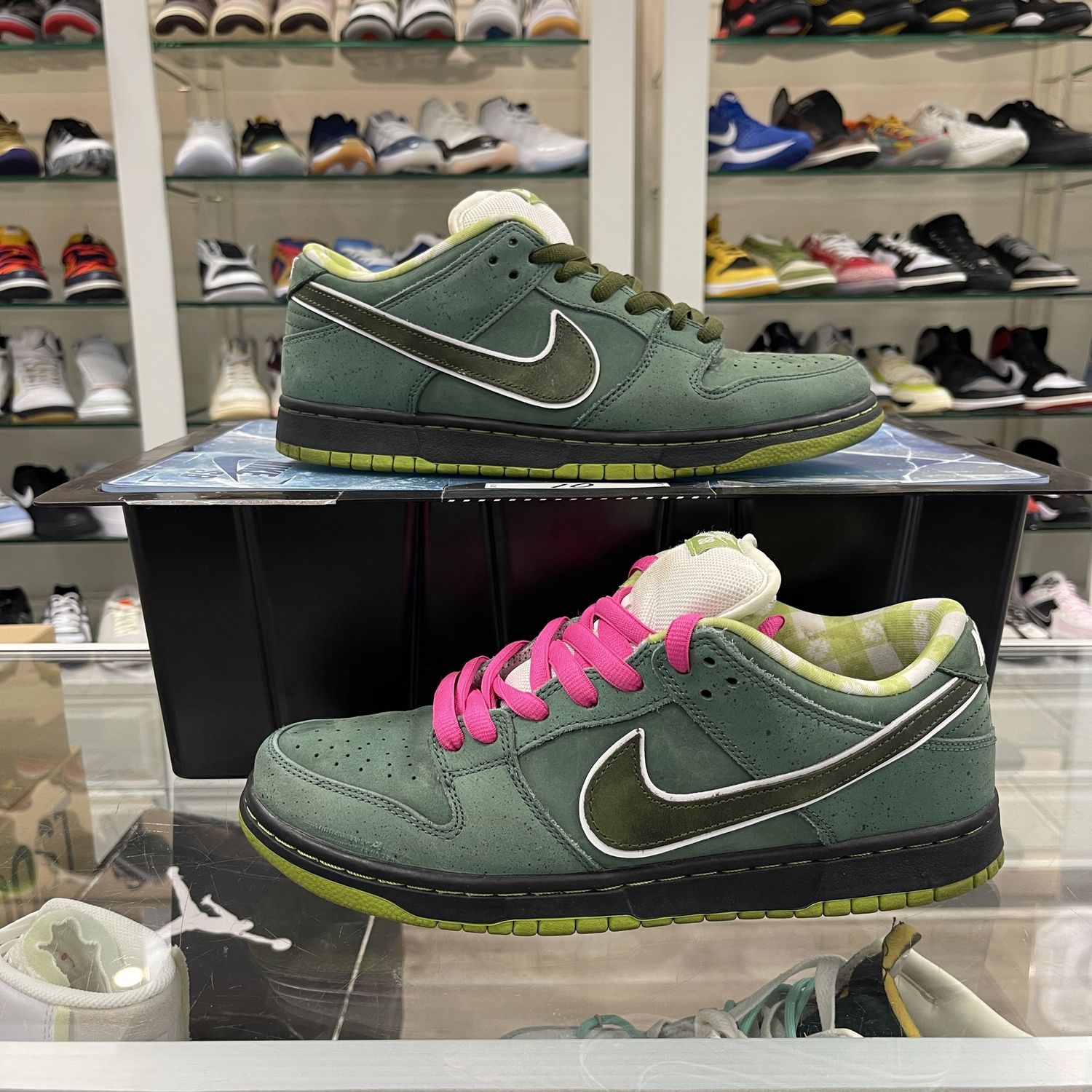 Nike SB Dunk Low Concepts Green Lobster (Special Box) - Pre-Owned, Product Condition: Pre-Owned, Shoe Size: US M 10