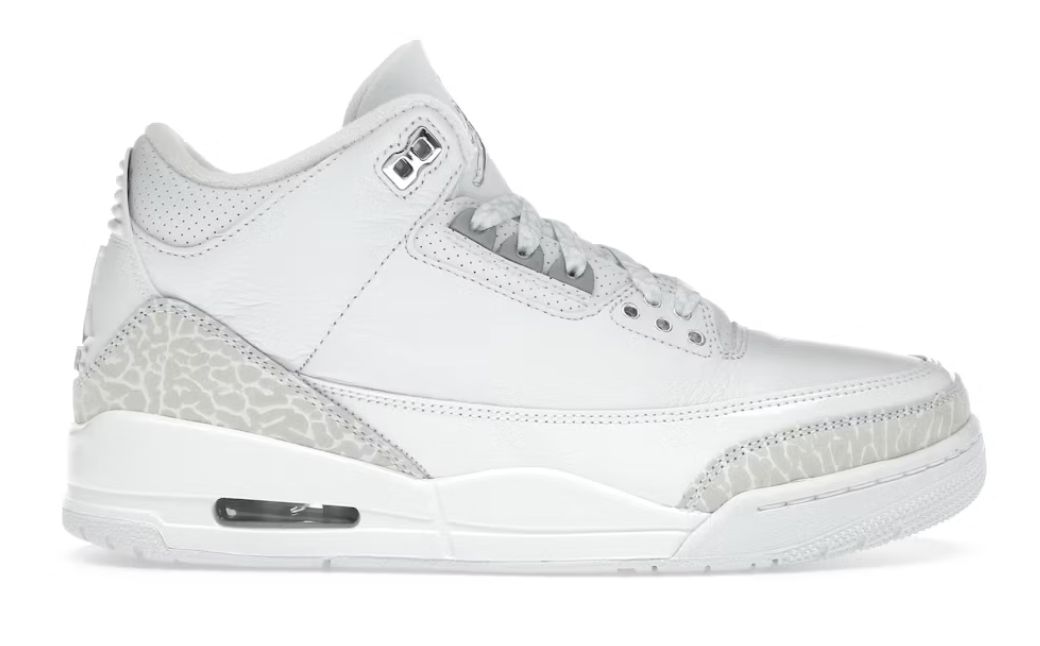 Jordan 3 Retro Pure Money (2025) - New, Product Condition: Brand New, Shoe Size: US M 9.5