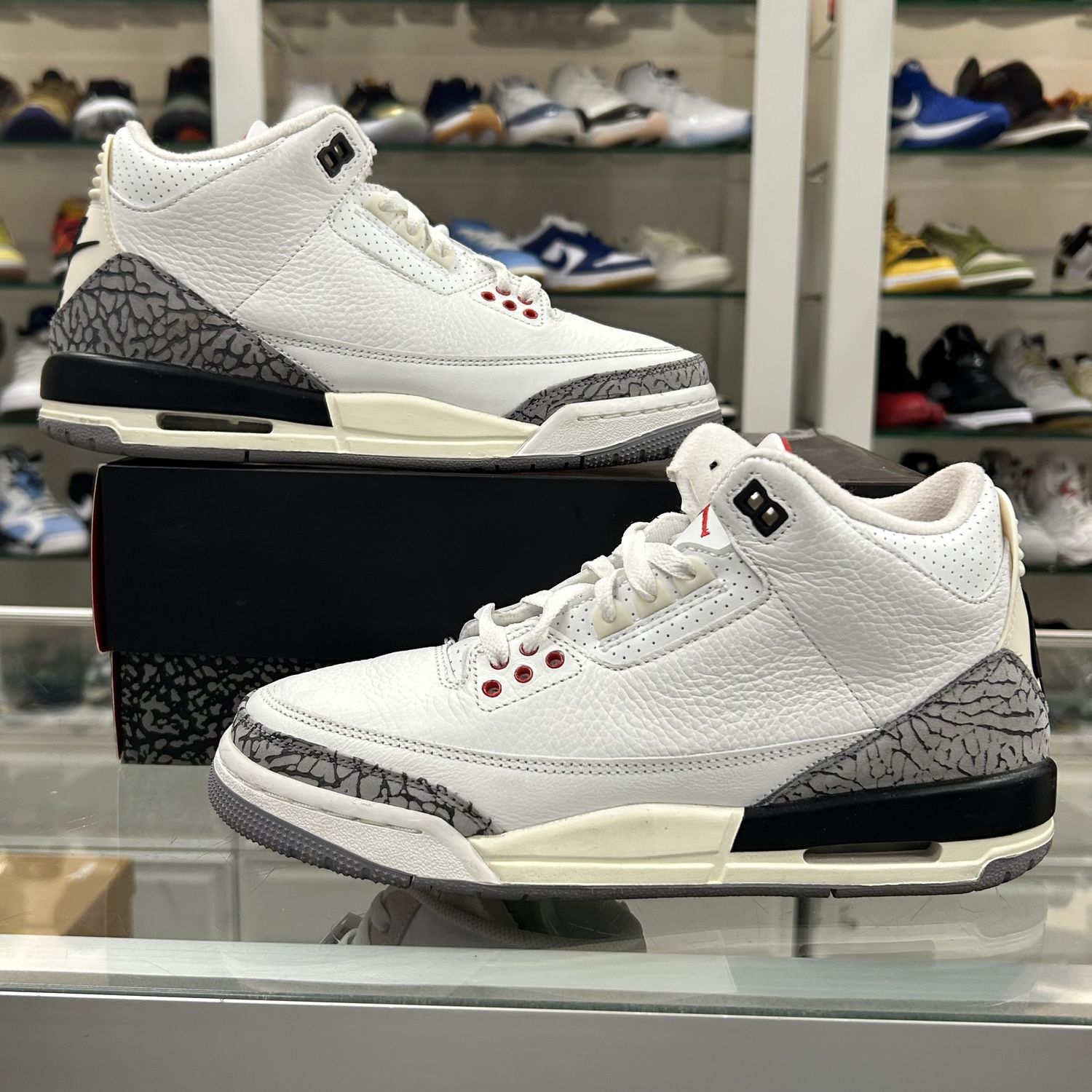 Jordan 3 Retro White Cement Reimagined (GS) - Pre-Owned, Product Condition: Pre-Owned, Shoe Size: US 6.5Y