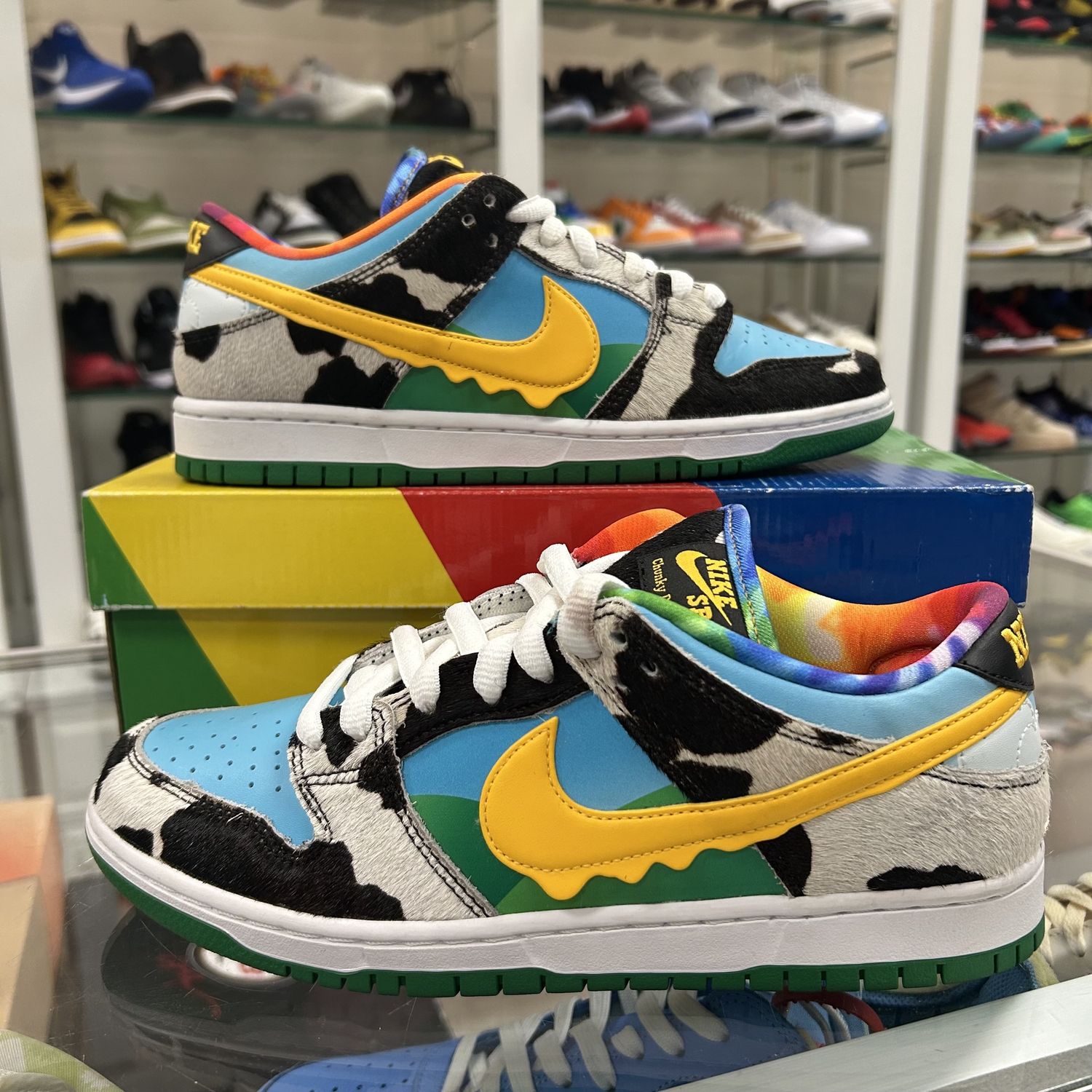 Nike SB Dunk Low Ben &amp; Jerry&#39;s Chunky Dunky - Pre-Owned, Product Condition: Pre-Owned, Shoe Size: US M 8