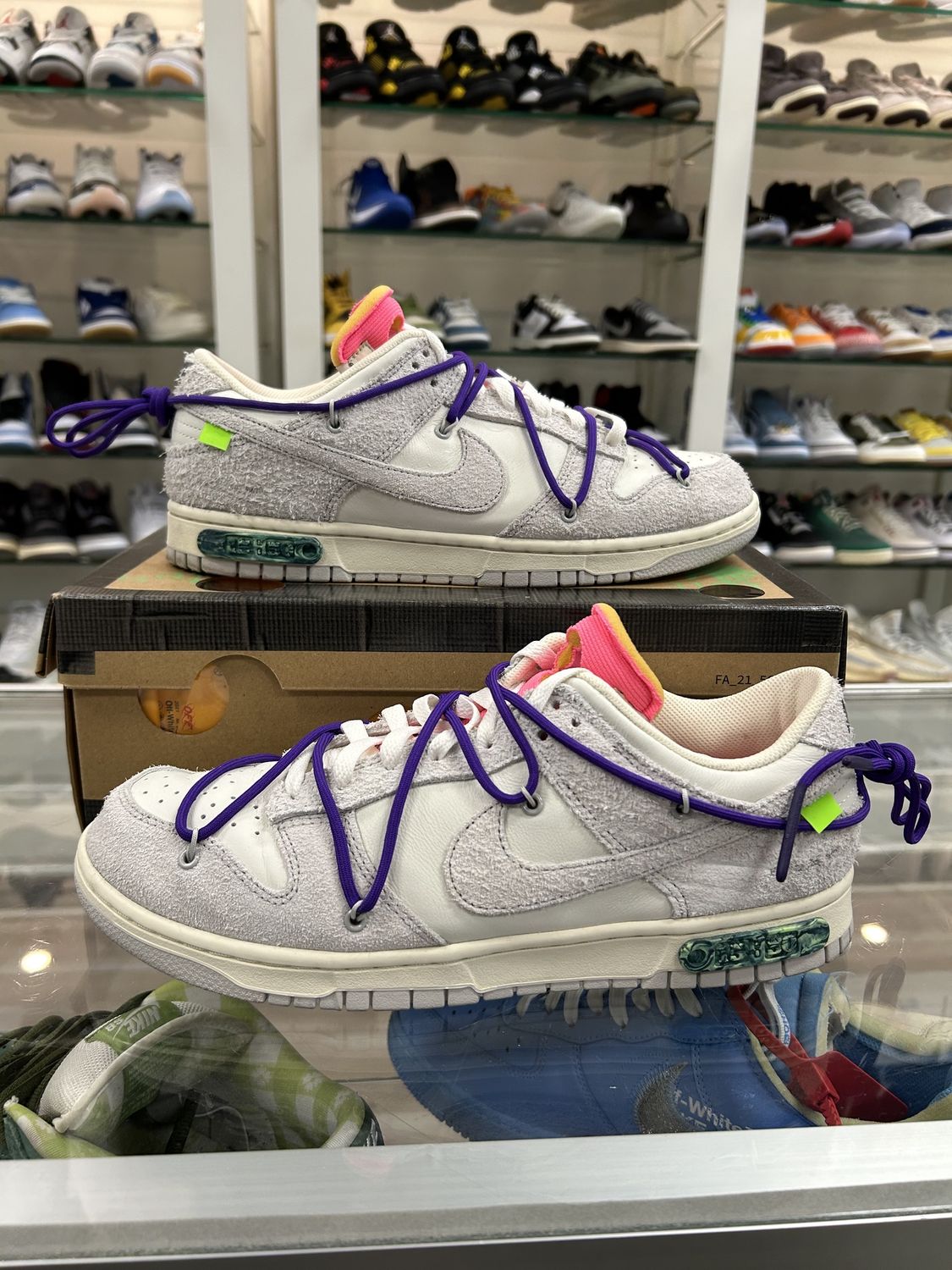 Nike Dunk Low Off-White Lot 15 - Pre-Owned, Product Condition: Pre-Owned, Shoe Size: US M 11