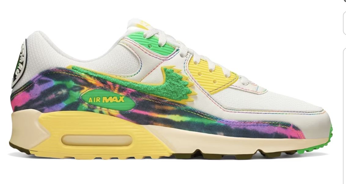 Nike Air Max 90 Grateful Dead University of Oregon Grateful Ducks - Brand New