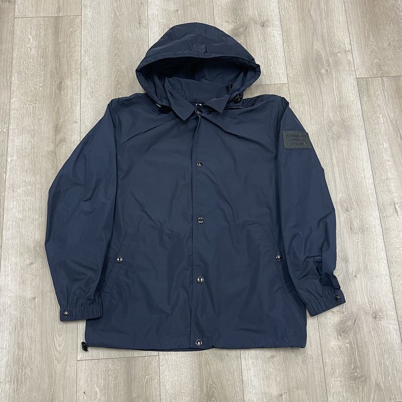 Burberry  Detachable Hood Shape-memory Taffeta Jacket - Pre-Owned