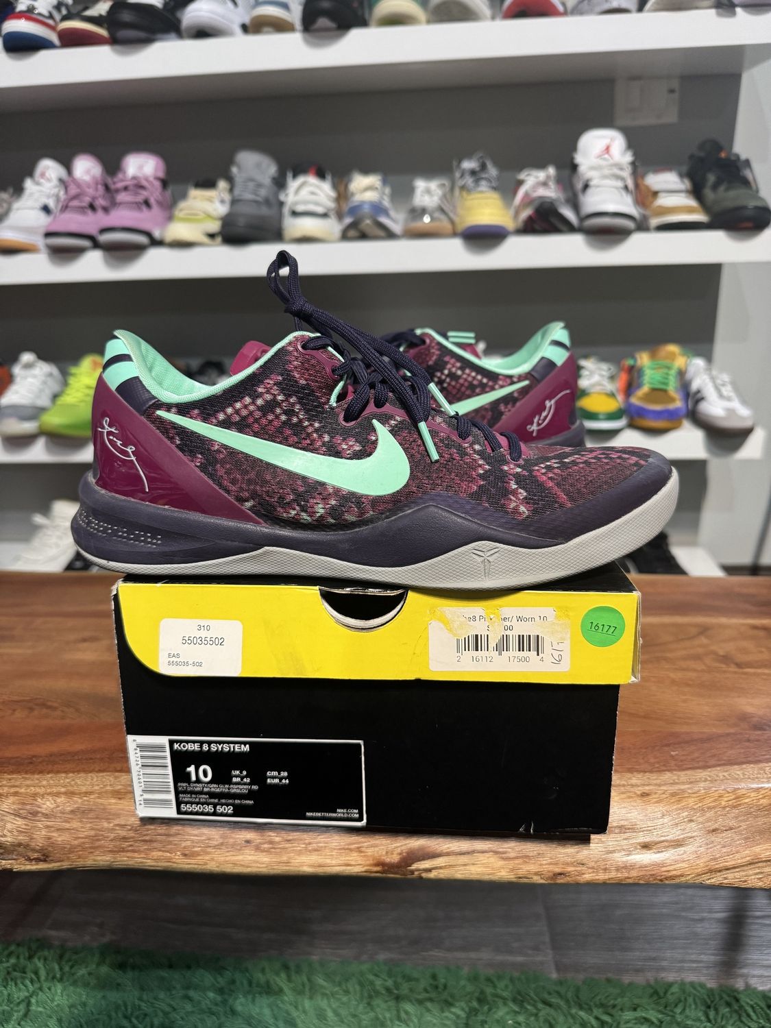 Nike Kobe 8 Pit Viper • Pre-Owned, Product Condition: Pre-Owned, Shoe Size: US M 10