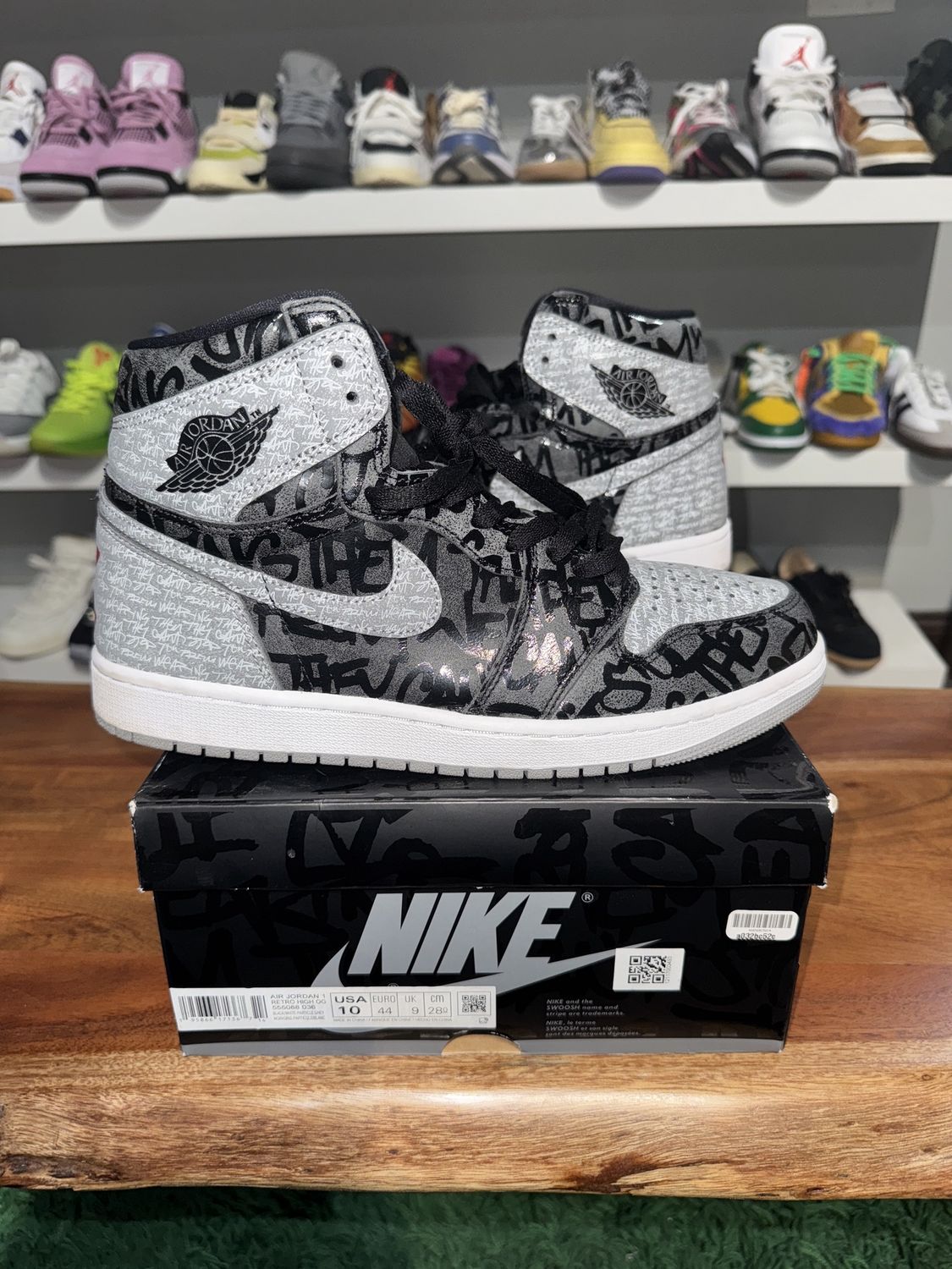 Jordan 1 Retro High OG Rebellionaire • Pre-Owned, Product Condition: Pre-Owned, Shoe Size: US M 10