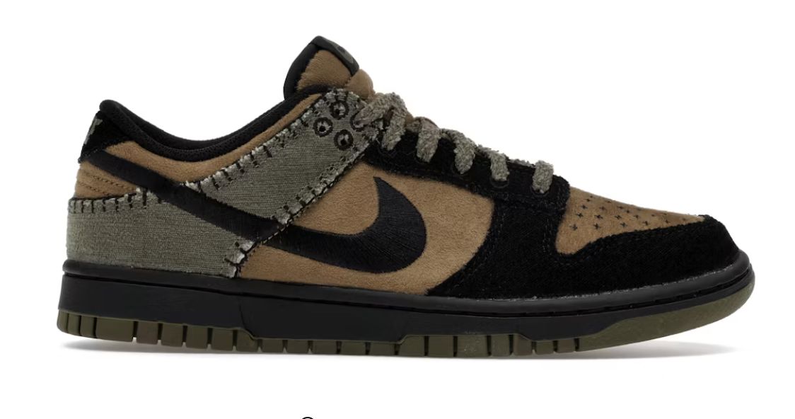 Nike Dunk Low Retro Camo Olive