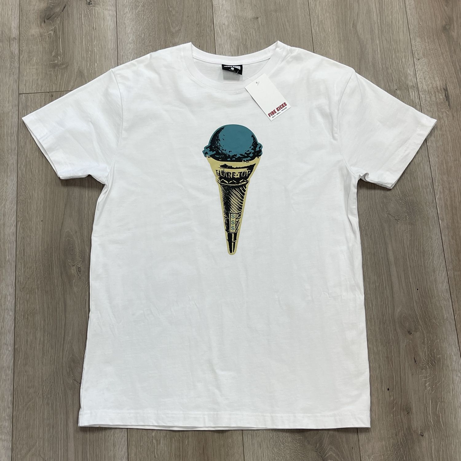 Billionaire Boys Club Ice Cream Cone Tee - Pre-Owned, Clothing Size: L, Product Condition: Pre-Owned