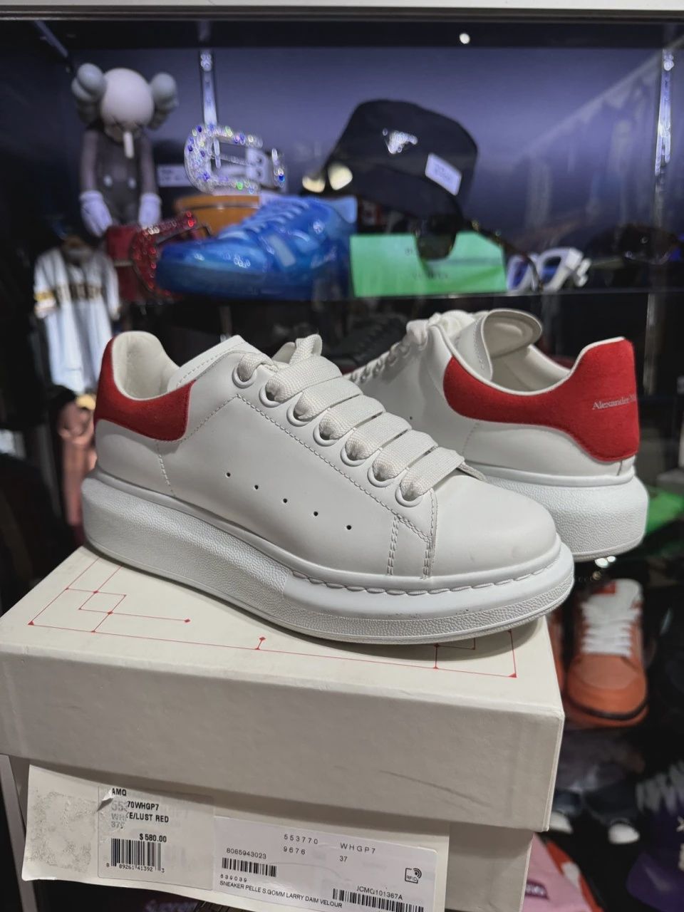 Alexander McQueen Oversized Red • Pre-Owned [1460]