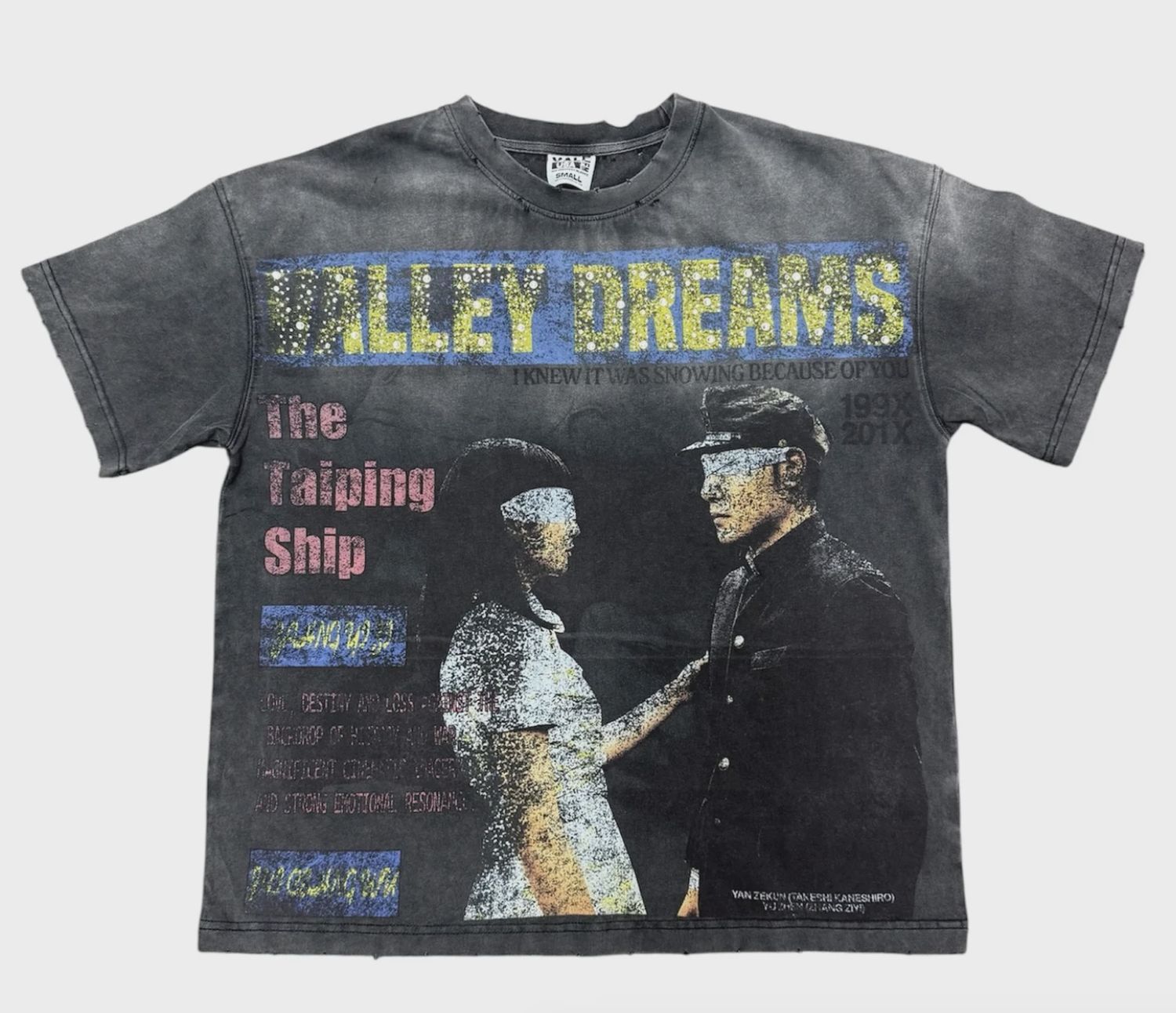 Vale &quot;The Cross&quot; Black Bling T-Shirt  • Brand New [1389]