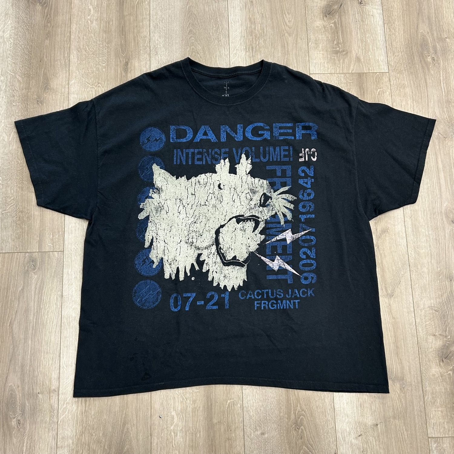 Cactus Jack x Fragment 2021 Tee - Pre-Owned, Clothing Size: XXL, Product Condition: Pre-Owned