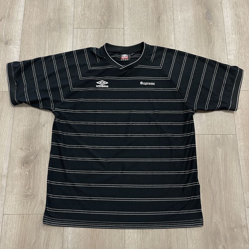Supreme x Umbro® striped &quot;SS 25 - Black&quot; - Pre-Owned