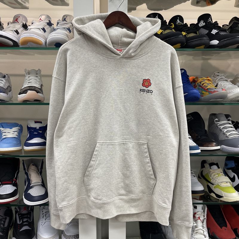 KENZO x Nigo Boke Flower Oversized Hoodie Pearl Grey - Pre-Owned