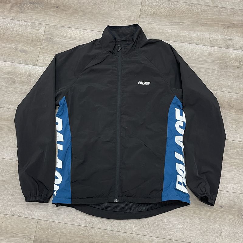 Palace Run-It Shell Top Black/Teal - Pre-Owned