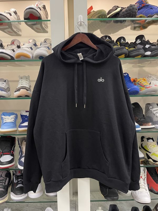 Alo Black / Chrome Hoodie