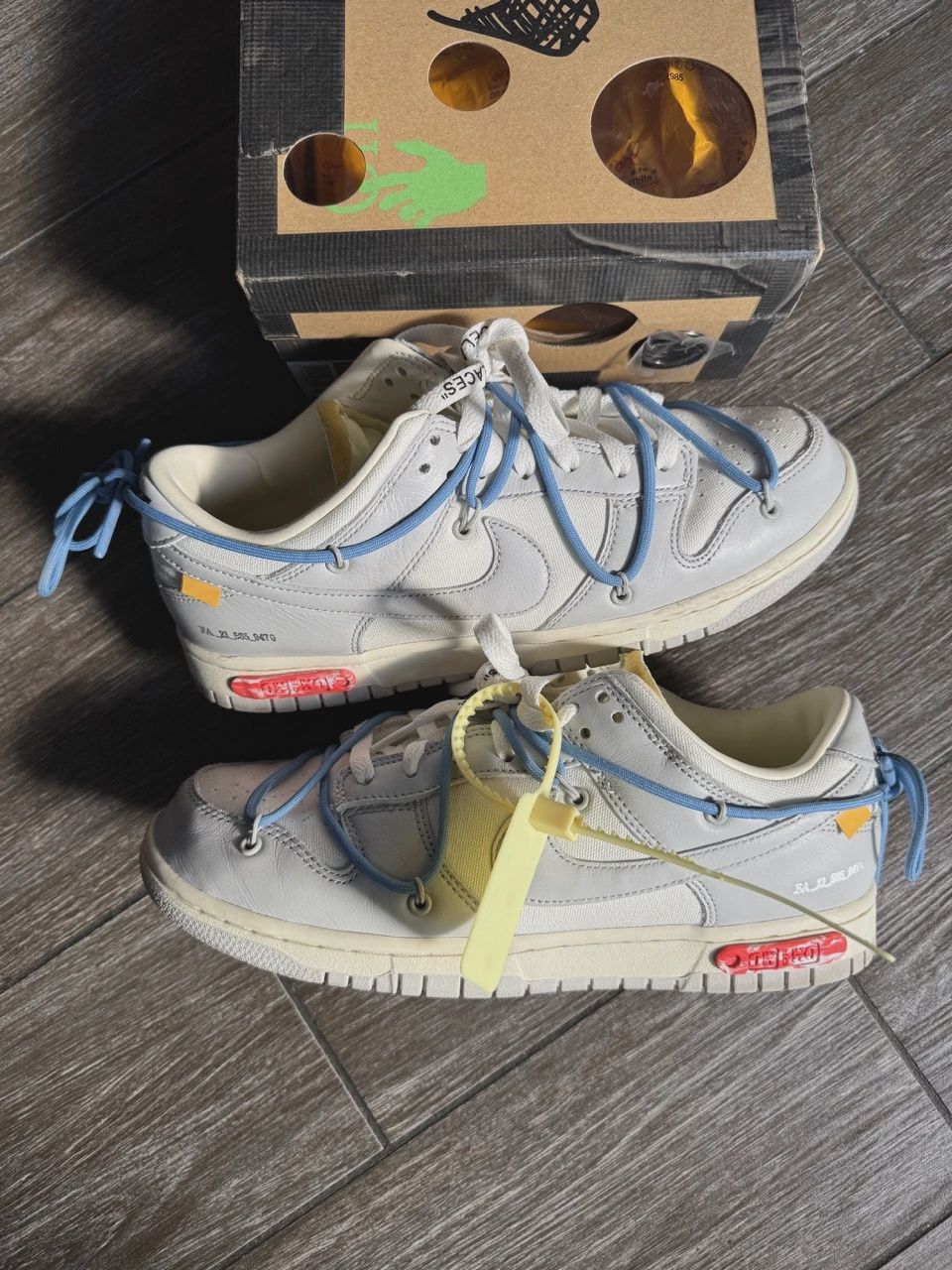 Nike Dunk Low Off-White Lot 5 • Pre-Owned [4450]