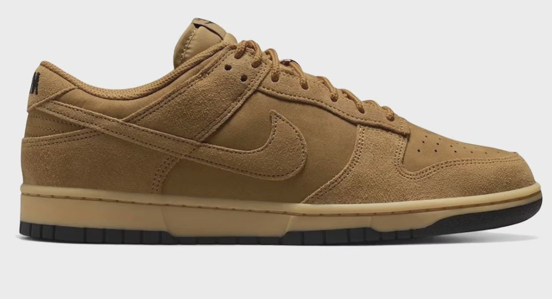 Nike Dunk Low Wheat • Brand New [9990]