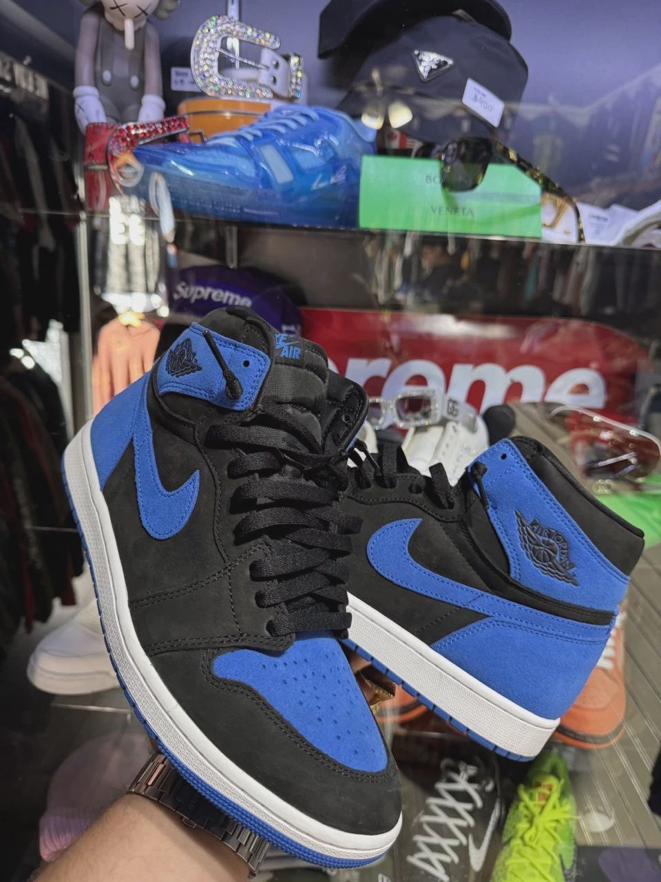 Air Jordan 1 Retro High Original Royal Blue Reimagined • Pre-Owned [7301]