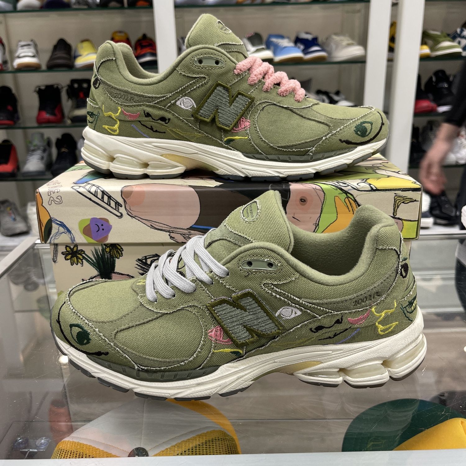 New Balance 2002R Bryant Giles What Now? - Pre-Owned, Clothing Size: US M 10.5, Product Condition: Pre-Owned