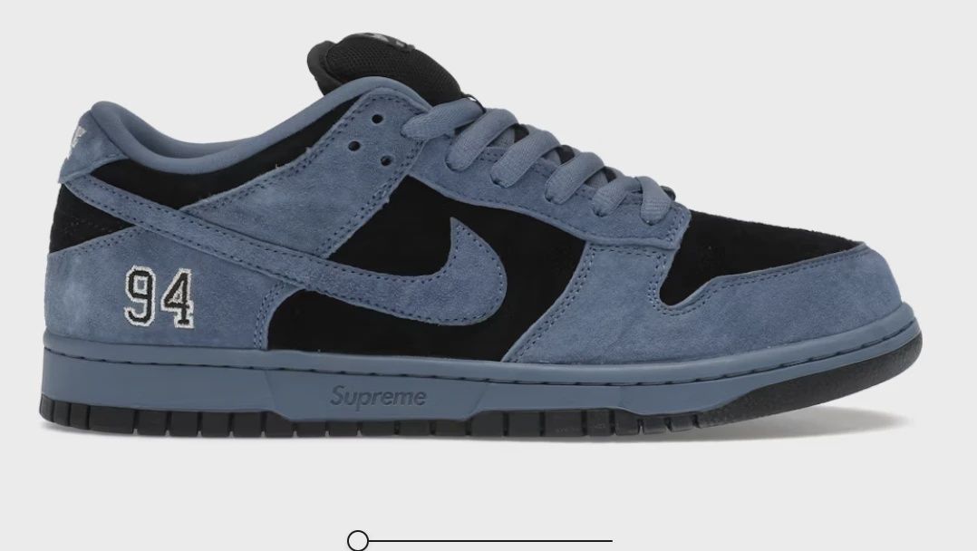 Nike SB Dunk Low Supreme 94 Ocean Fog • Brand New [5997]