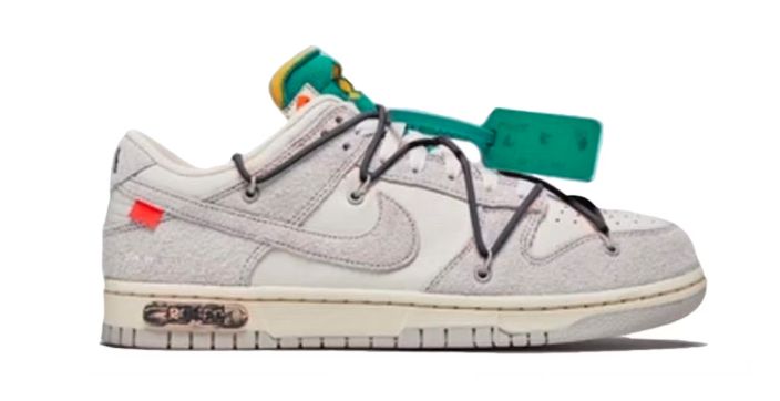 Nike Dunk Low Off-White Lot 20 • Brand New