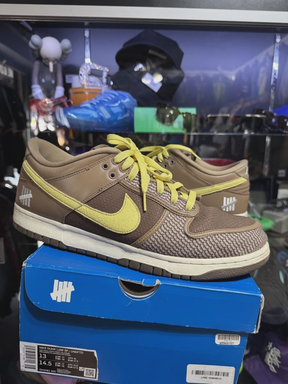 Nike Dunk Low SP Undefeated Canteen Dunk vs. Air Force 1 Pack • Pre-Owned [8013]