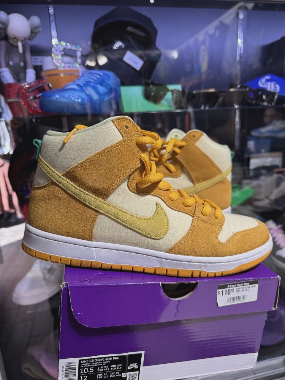 Nike SB Dunk High Pineapple • Pre-Owned [3459]