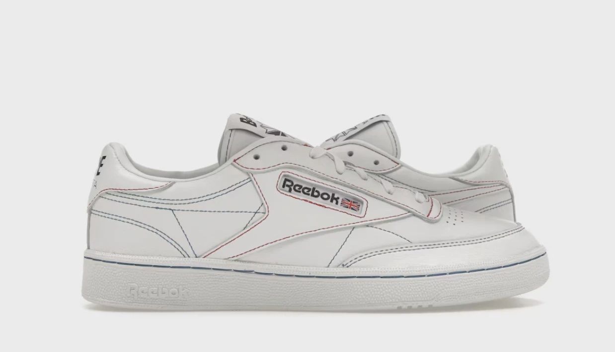 Reebok Club C 85 Bape White Contrast Stitch • Brand New [9574]