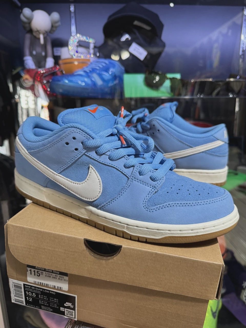 Nike SB Dunk Low Pro University Blue Gum • Pre-Owned [2238]