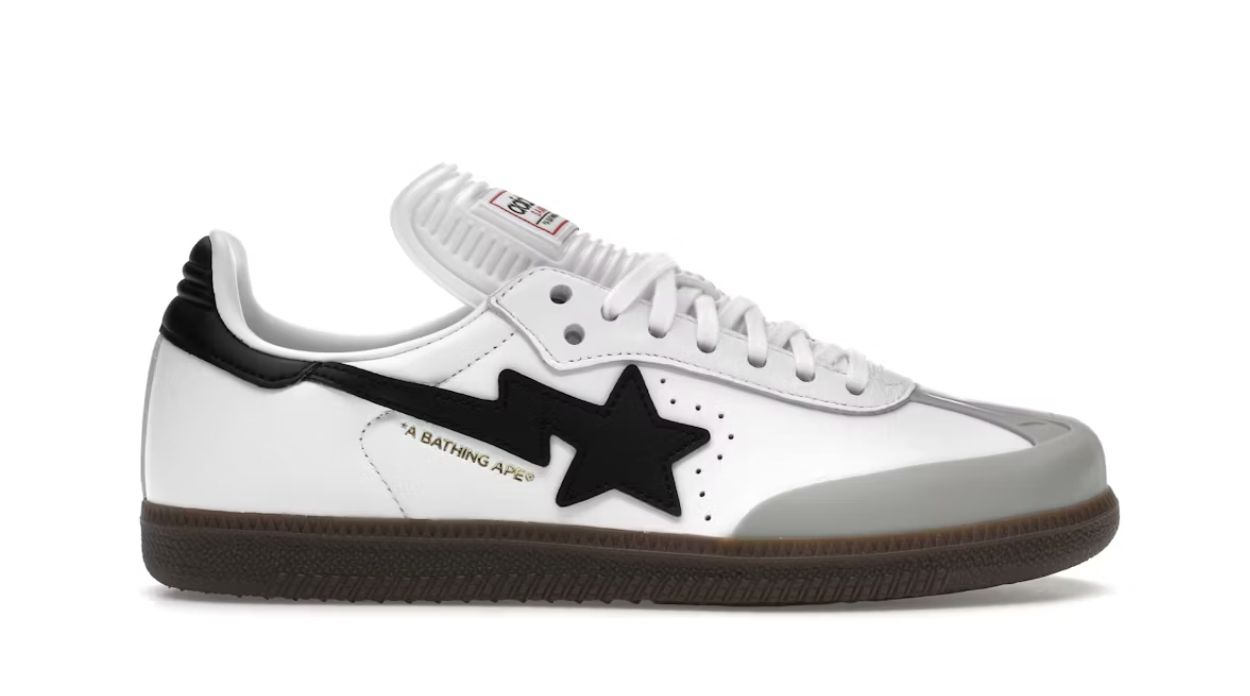 adidas Samba Bape White Black Gum • Brand New