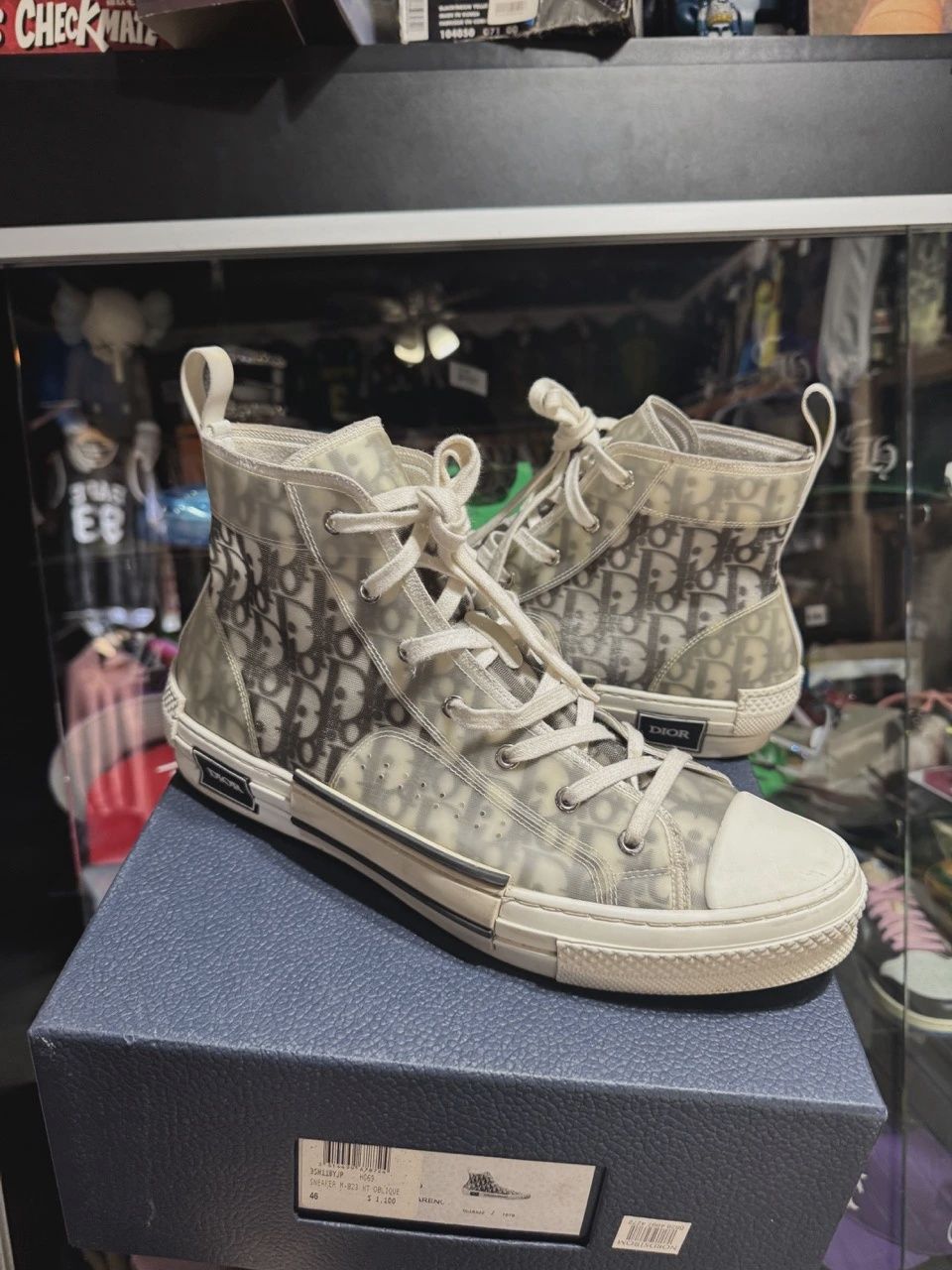 Dior B23 High Top Logo Oblique • Pre-Owned [5370]