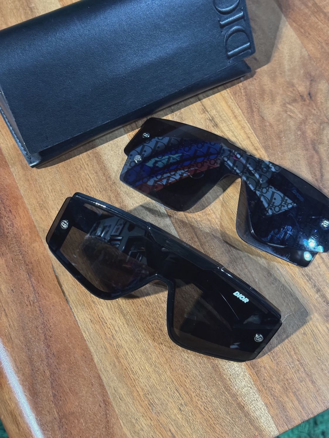Dior Diorxtrem Mu with Interchangeable Lenses Sunglasses Black (XTRMMUAT_10B8) • Pre-Owned [9123]