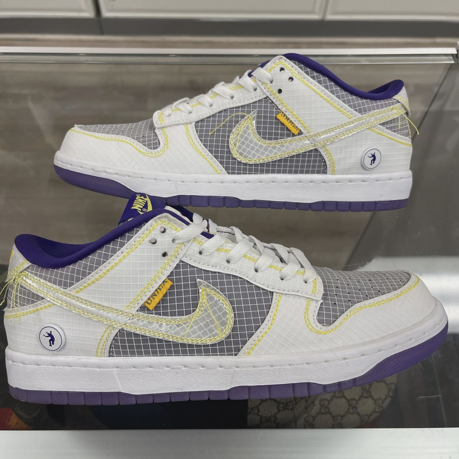 Nike Dunk Low Union Passport Pack Court Purple NO BOX • Pre-Owned [7850]