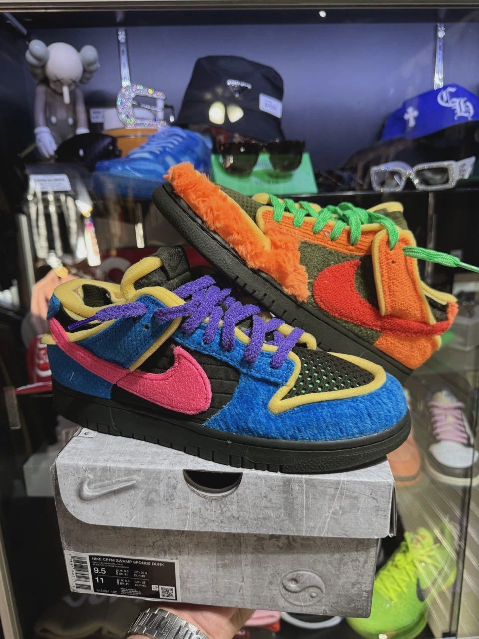 Nike Dunk Low Cactus Plant Flea Market Swamp Sponge Photo Blue • Pre-Owned [1967]