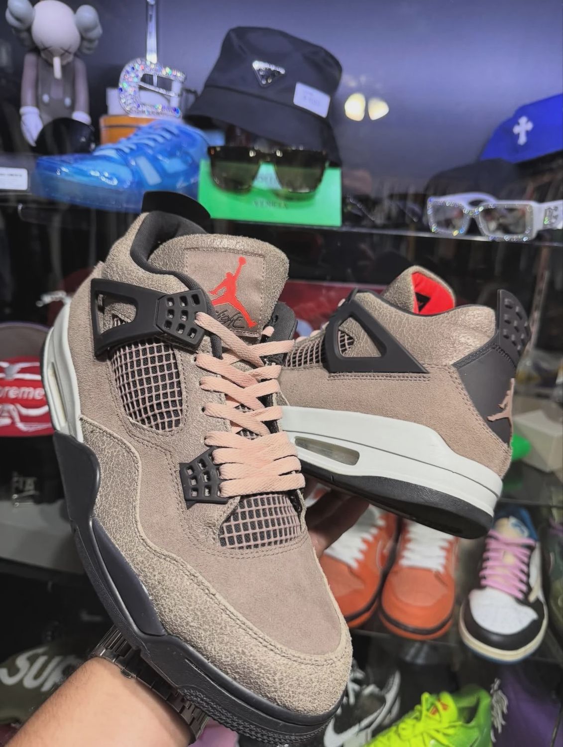 Air Jordan 4 Retro Taupe Haze NO BOX • Pre-Owned [6523]