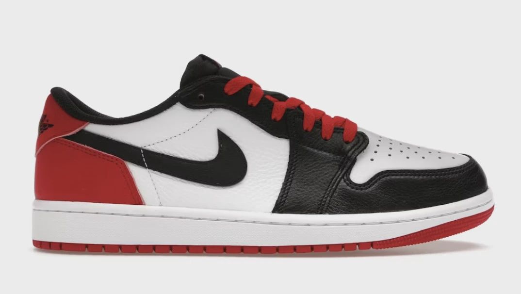 Air Jordan 1 Retro Low Original Black Toe (2023) • Brand New [0710]