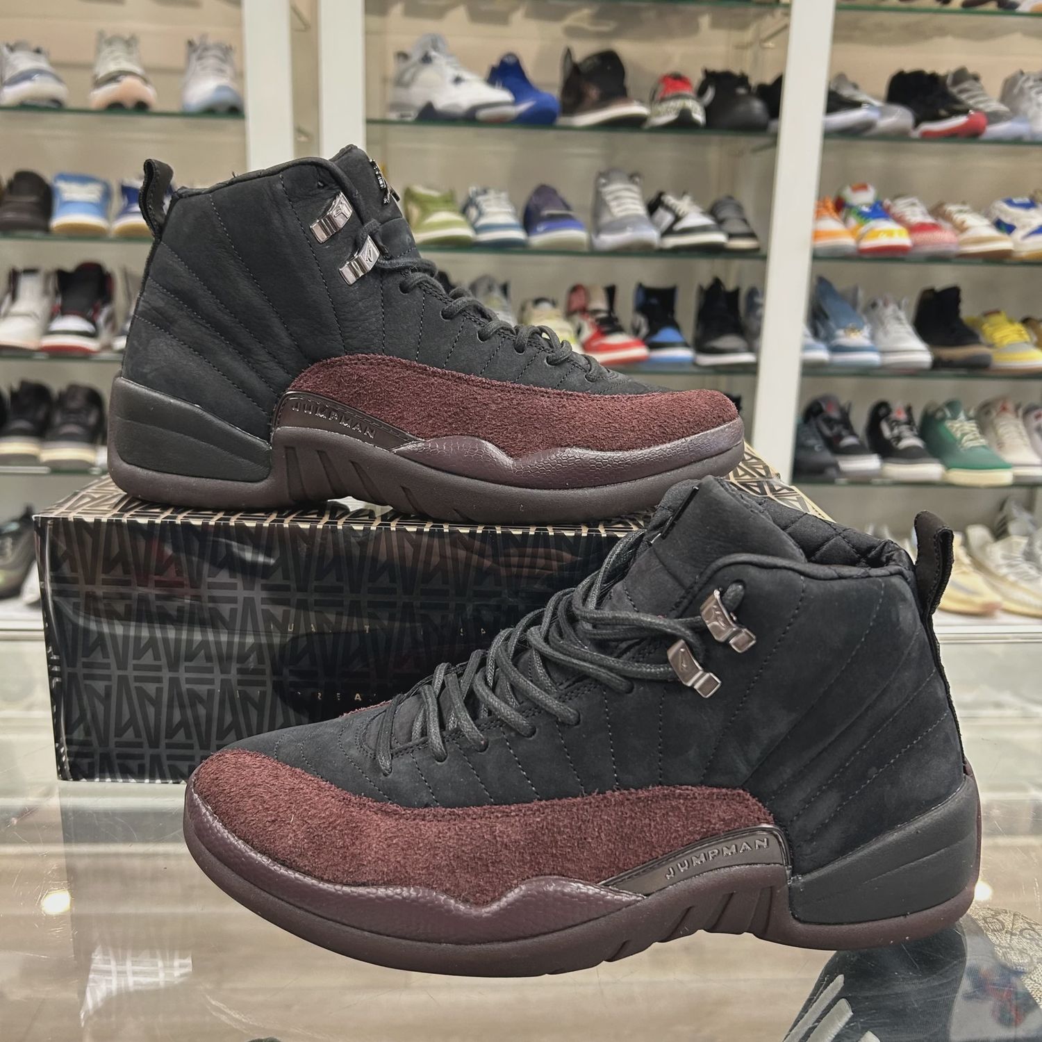 Air Jordan 12 Retro SP A Ma Maniére Black (Women&#39;s) • Pre-Owned [9190]