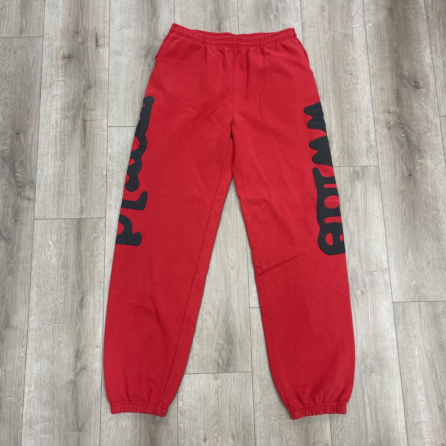 Sp5der Beluga Sweatpants Red - Pre-Owned, Clothing Size: L, Product Condition: Pre-Owned