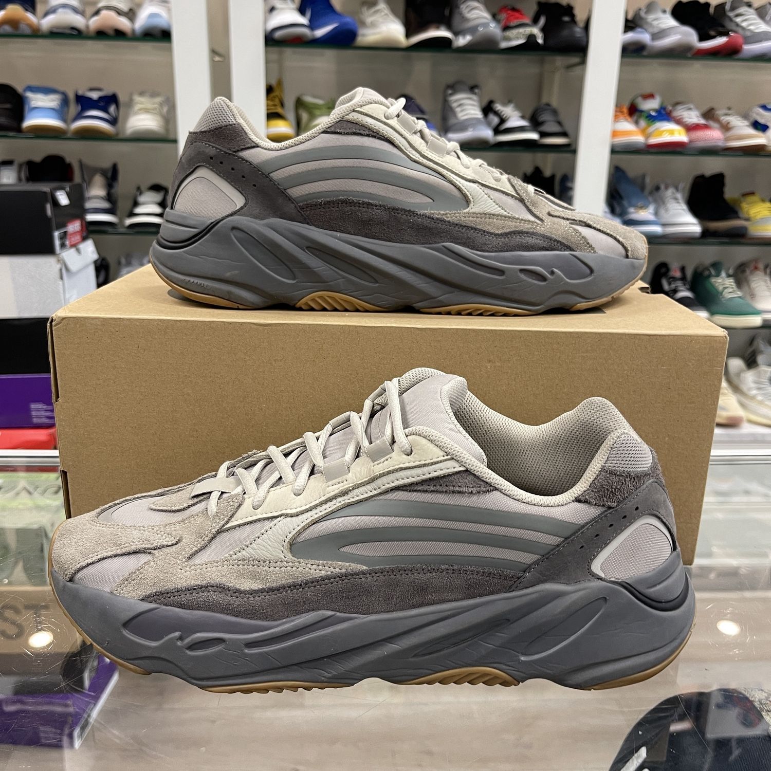 adidas Yeezy Boost 700 V2 Tephra - Pre-Owned, Product Condition: Pre-Owned, Shoe Size: US M 13