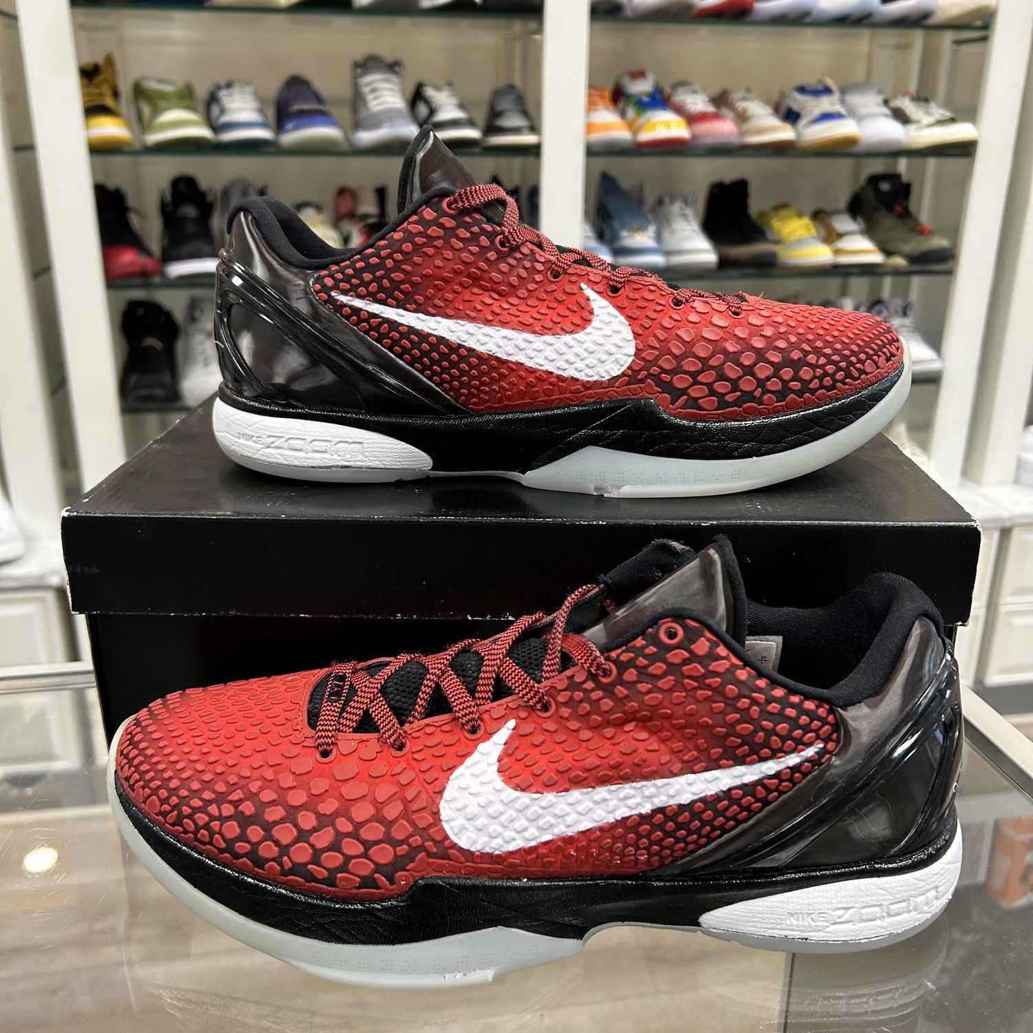 Nike Kobe 6 Protro Challenge Red All-Star (2021) - Pre-Owned, Product Condition: Pre-Owned, Shoe Size: US M 12