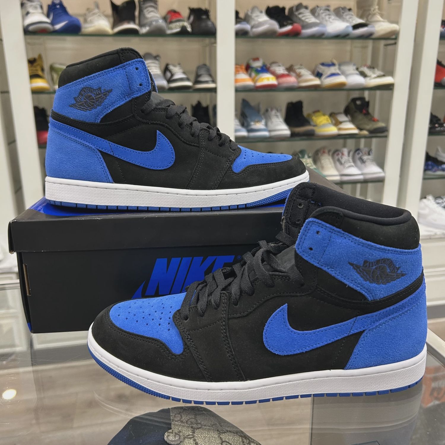 Air Jordan 1 Retro High Original Royal Blue Reimagined • Pre-Owned [7616]
