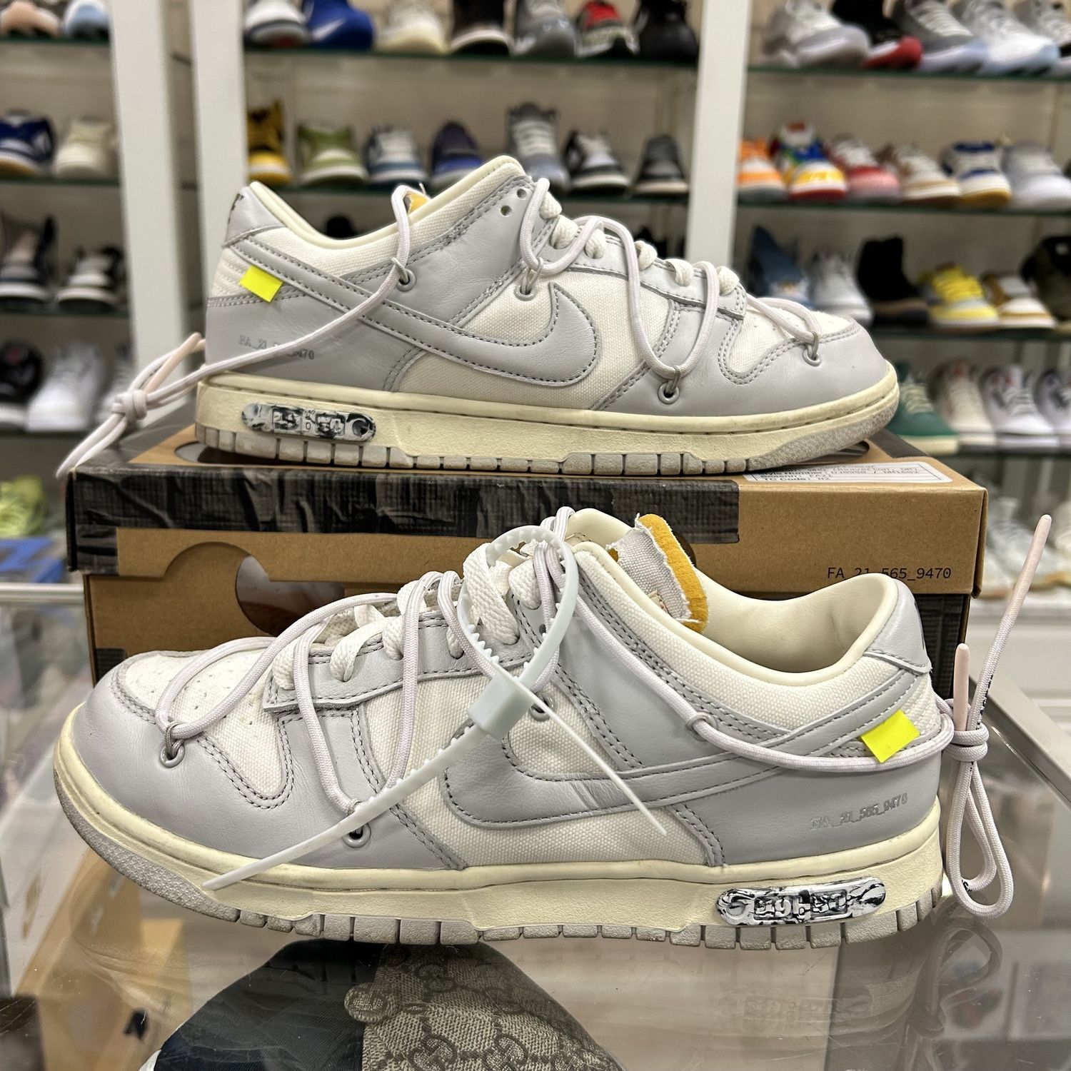 Nike Dunk Low Off-White Lot 49 - Pre-Owned